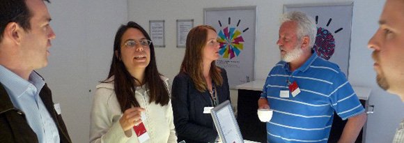 Delegate on AIMS training course